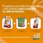 Farmina N&D Ancestral Grain Pollo y Granada Pienso para Perros Mini - información oficial Farmina 8