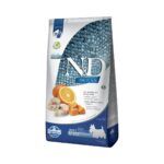 Farmina N&D Ocean Bacalao, Calabaza y Naranja Pienso Sin Cereales para Perros Mini