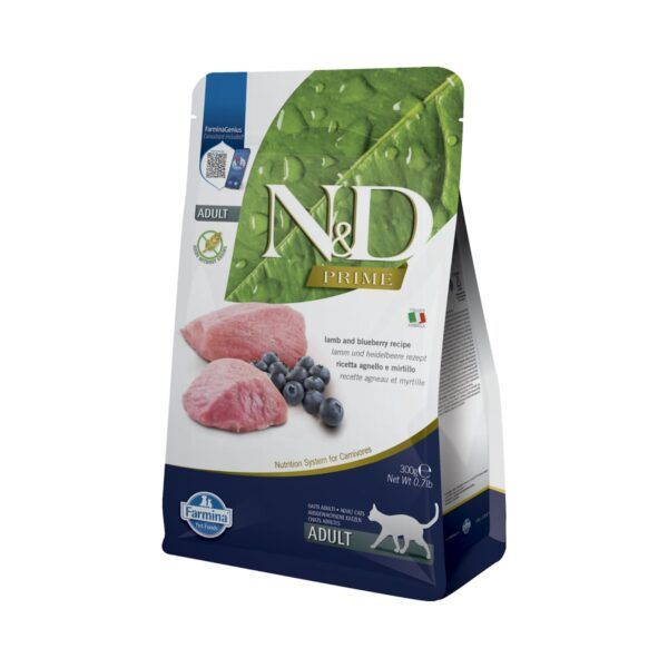 Farmina N&D Prime Cordero y Arándanos Pienso Sin Cereales para Gatos