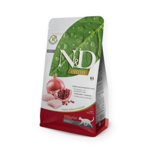 Farmina N&D Prime Pollo y Granada Pienso Sin Cereales para Gatos
