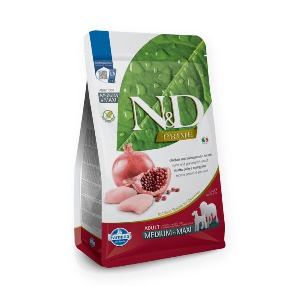 Farmina N&D Prime Pollo y Granada Pienso Sin Cereales para Perros Medianos y Grandes