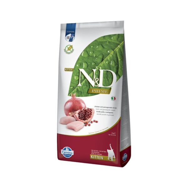 Farmina N&D Prime Pollo y Granada Pienso Sin Cereales para Gatitos