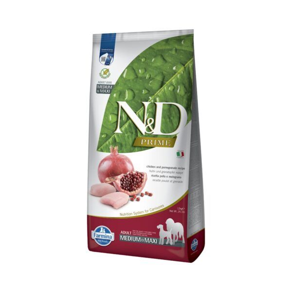 Farmina N&D Prime Pollo y Granada Pienso Sin Cereales para Perros Medianos y Grandes