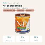 Composición de Farmina N&D Pumpkin Cordero, Calabaza y Arándanos Comida Húmeda para Perros