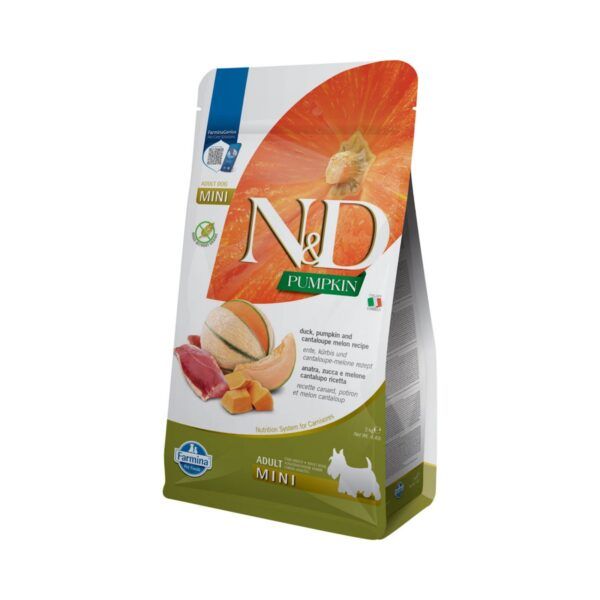 Farmina N&D Pumpkin Pato y Melón Pienso Sin Cereales para Perros Mini
