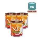 Farmina N&D Pumpkin Pollo, Calabaza y Granada Comida Húmeda para Cachorros Starter Pack 6x285 g