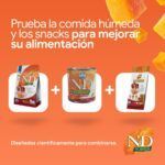Farmina N&D Pumpkin Pollo y Granada Pienso Sin Cereales para Perros Mini - información oficial Farmina 8