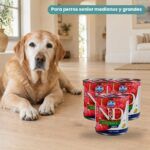 Perro senior junto a Farmina N&D Quinoa Cordero Comida Húmeda para Perros Senior Medianos y Grandes