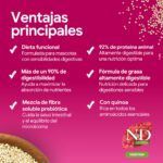 Farmina N&D Quinoa Digestion Cordero Pienso Sin Cereales para Gatos - información oficial Farmina 4