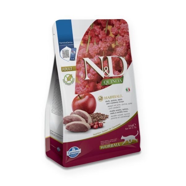 Farmina N&D Quinoa Hairball Pato Pienso Sin Cereales para Gatos