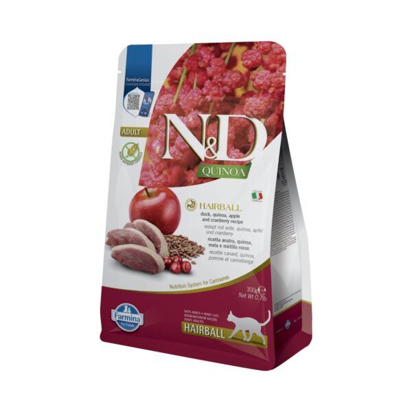 Farmina N&D Quinoa Hairball Pato Pienso Sin Cereales para Gatos