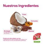 Farmina N&D Quinoa Skin & Coat Arenque Pienso Sin Cereales para Perros Medianos y Grandes 7 kg - información oficial Farmina 4