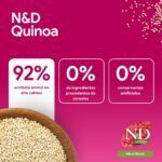 Farmina N&D Quinoa Skin & Coat Codorniz Pienso Sin Cereales para Gatos - información oficial Farmina 2