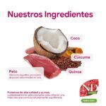Farmina N&D Quinoa Skin & Coat - información oficial de la marca