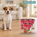 Perro junto a Farmina N&D Quinoa Skin & Coat Venado Comida Húmeda para Perros
