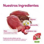 Farmina N&D Quinoa Urinary Pato Pienso Sin Cereales para Gatos - información oficial Farmina 3