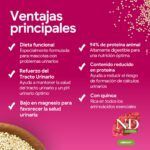 Farmina N&D Quinoa Urinary Pato Pienso Sin Cereales para Gatos - información oficial Farmina 4