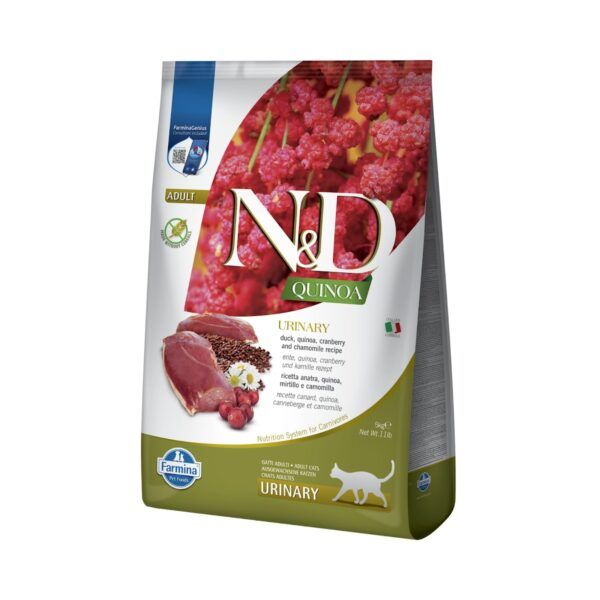Farmina N&D Quinoa Urinary Pato Pienso Sin Cereales para Gatos