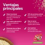Farmina N&D Quinoa Weight Management Cordero Pienso Sin Cereales para Gatos - información oficial Farmina 4