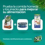 Farmina N&D Spirulina Arenque, Espirulina y Bayas de Goji Pienso Sin Cereales para Gatos 1,5 kg - información oficial Farmina 9