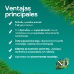 Farmina N&D Spirulina - información oficial de la marca
