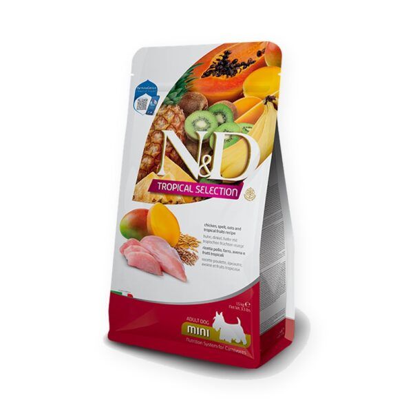 Farmina N&D Tropical Selection Pollo y Frutas Tropicales Pienso para Perros Mini