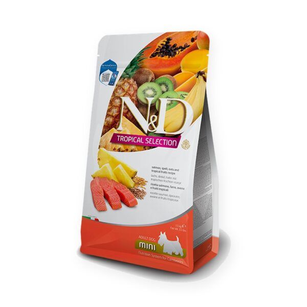 Farmina N&D Tropical Selection Salmón y Frutas Tropicales Pienso para Perros Mini