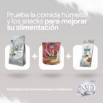 Farmina N&D White Lubina, Espirulina y Hinojo Pienso Sin Cereales para Perros Blancos Mini - información oficial Farmina 8