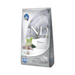 Farmina N&D White Lubina, Espirulina y Hinojo Pienso Sin Cereales para Perros Blancos Medianos y Grandes