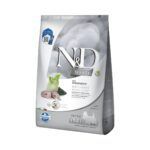 Farmina N&D White Lubina, Espirulina y Hinojo Pienso Sin Cereales para Perros Blancos Mini