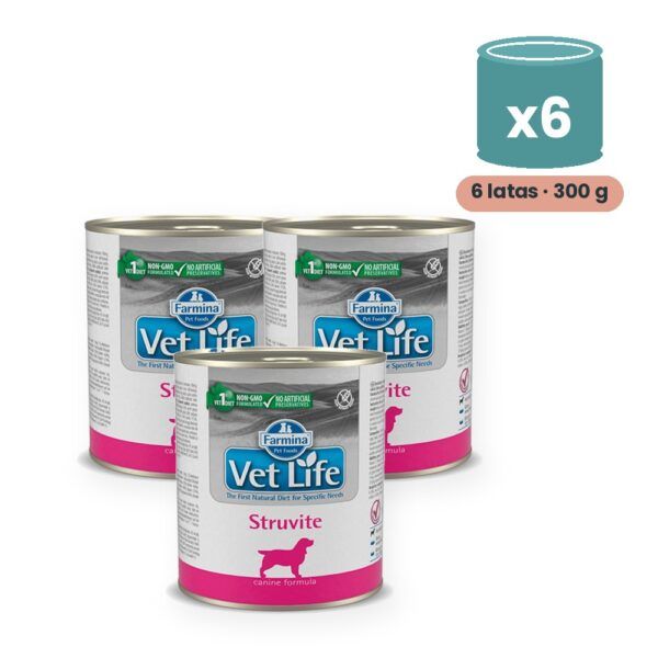 Farmina Vet Life Struvite Comida Húmeda para Perros Pack 6x300 g