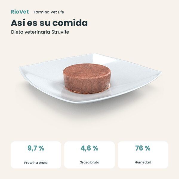 Composición de Farmina Vet Life Struvite Comida Húmeda para Perros