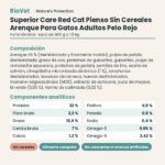 Nature's Protection Superior Care Red Cat Pienso Sin Cereales Arenque Para Gatos Adultos Pelo Rojo ficha técnica