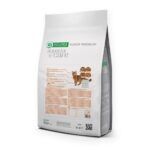 Nature's Protection Superior Care Red Cat Pienso Sin Cereales Arenque Para Gatos Adultos Pelo Rojo reverso del envase