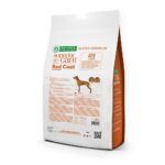 Nature's Protection Superior Care Red Dog Pienso Sin Cereales Cordero Para Perros Adultos Pelo Rojo 10 kg reverso del envase