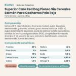 Nature's Protection Superior Care Red Dog Pienso Sin Cereales Salmón Para Cachorros Pelo Rojo 1,5 kg ficha técnica