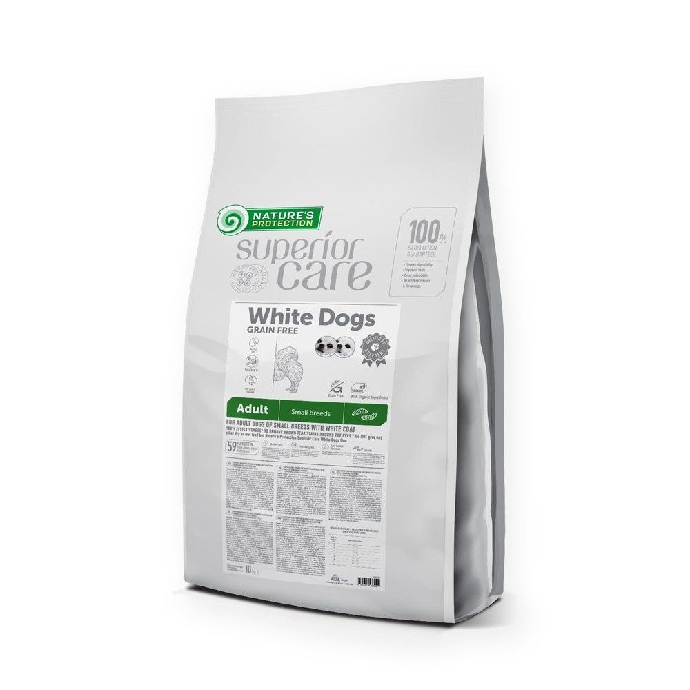 Nature's Protection Superior Care White Dog Pienso Sin Cereales Insectos Para Perros Adultos Razas Pequeñas 1,5 kg Nature's Protection Superior Care White Dog Pienso Sin Cereales Insectos Para Perros Adultos Razas Pequeñas 1,5 kg