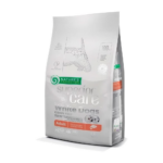Nature's Protection White Dog Pienso Salmón Perros Adultos Razas Pequeñas 10 kg | Pelo Blanco