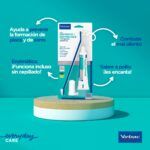 Virbac Kit Cepillo + Gel Dentífrico Enzimático Perros y Gatos - Imagen 4
