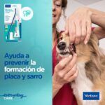 Virbac Kit Cepillo + Gel Dentífrico Enzimático Perros y Gatos - Imagen 5