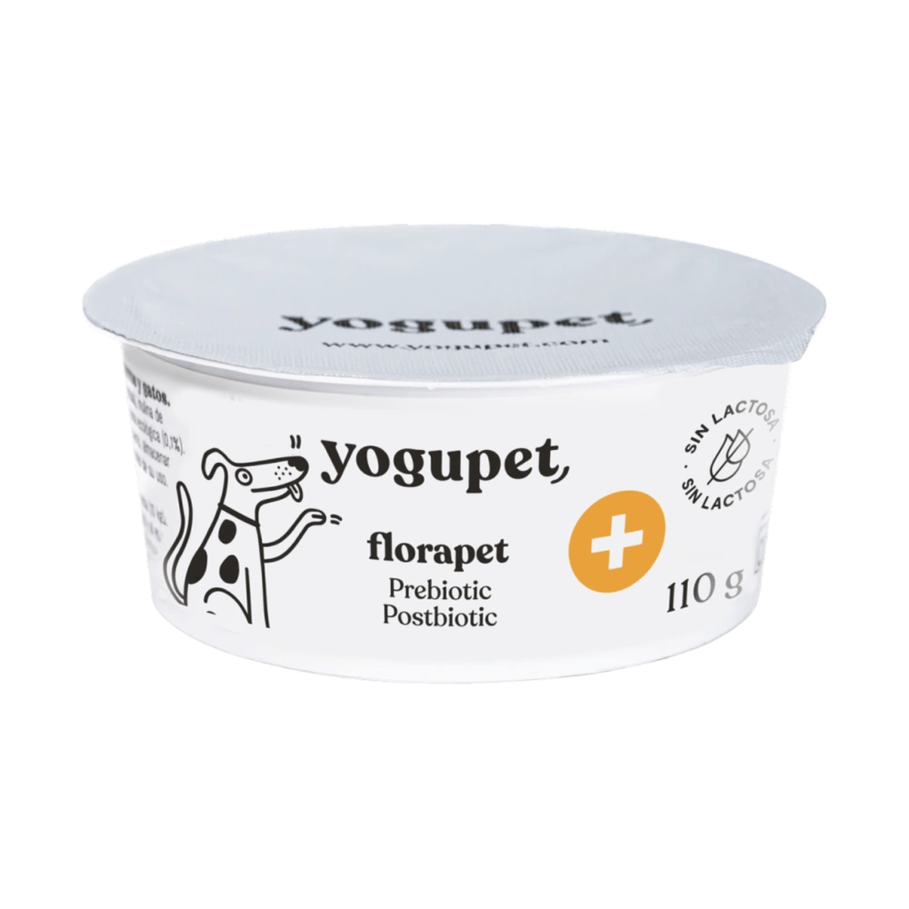 Yogupet Florapet yogur postbiótico y prebiótico para perros 110 g