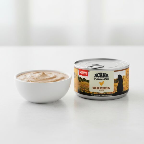 Contenido de Acana Wet Chicken Comida Húmeda Gatos 24x85 Gr