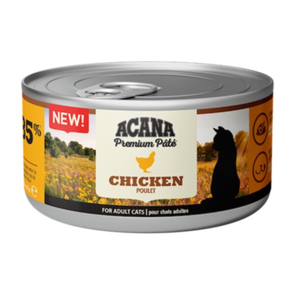 Acana Wet Chicken Comida Húmeda Gatos 24x85 Gr