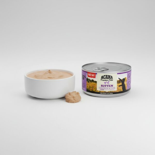 Contenido de Acana Wet Kitten Comida Húmeda Gatos 24x85 Gr