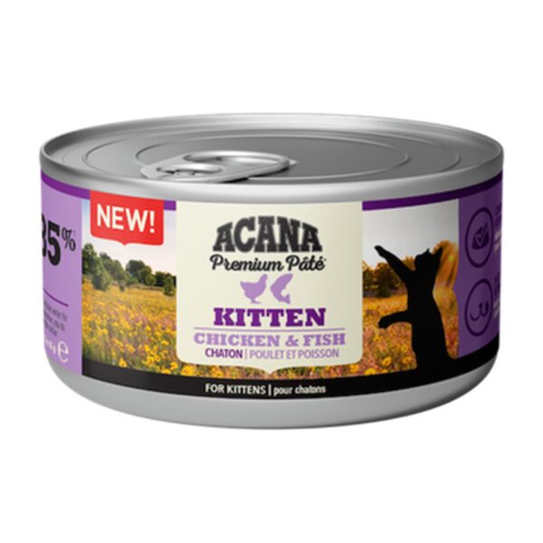 Acana Wet Kitten Comida Húmeda Gatos 24x85 Gr