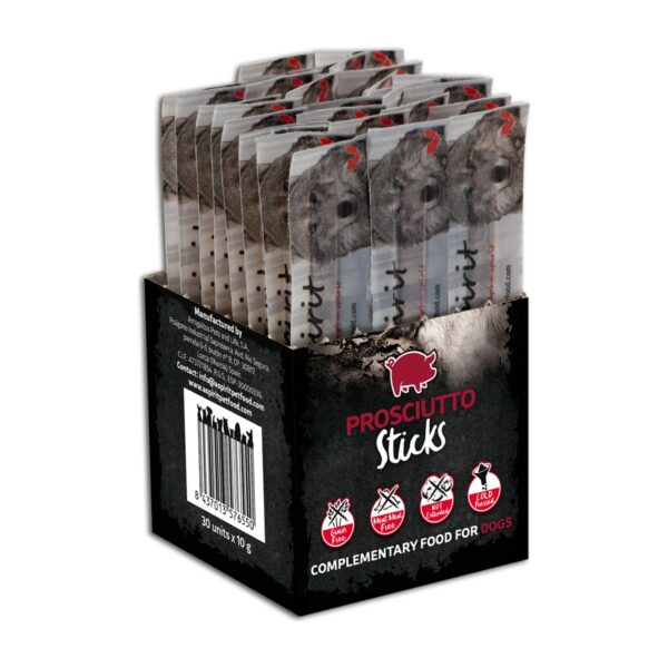 Alpha Spirit Barritas de Jamón para Perros Caja 30 Unidades