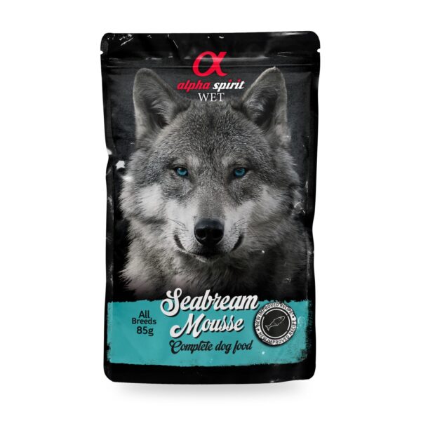 Alpha Spirit Mousse de Dorada para Perros en Sobre - unidad