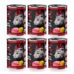 Alpha Spirit Paté de Cerdo con Manzana Amarilla para Perros en Lata Pack 6×400 g