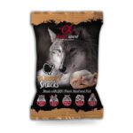 Alpha Spirit Snacks de Pavo para Perros Pack 24×50 g - unidad