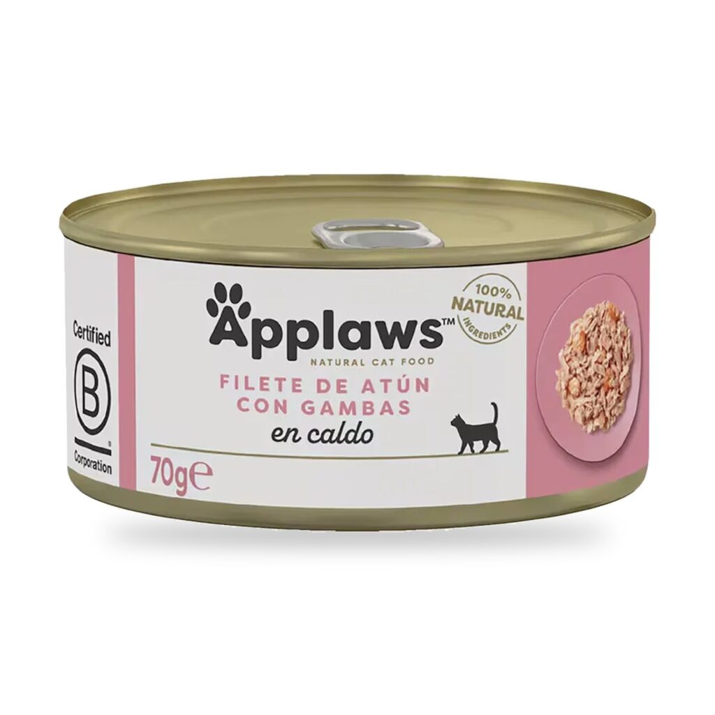 Applaws Latas Atún Con Gambas En Caldo Para Gatos Pack 24 Latas - unidad
